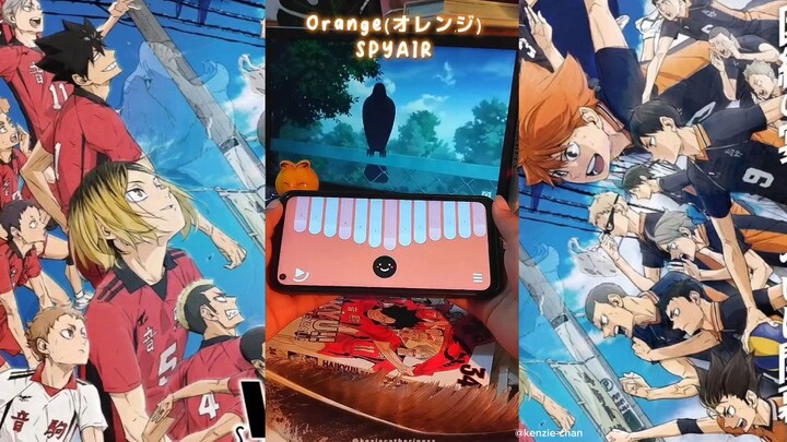 ✧Keylimba Cover✧ Orange - SPYAIR | Haikyuu (ハイキュー) OST trailer movie 1 | cover by kenzie aka kezia