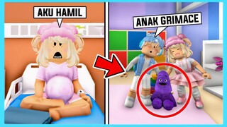 Drama Adiku Hamil Dan Melahirkan Bayi Grimace Shake Di Roblox Brookhaven ft @Shasyaalala