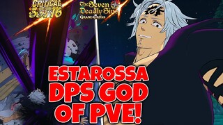 The NEW DPS DEMON for PVE!! FULL UR GEAR ESTAROSSA HITS TOO HARD!! | Seven Deadly Sins: Grand Cross