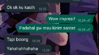 ternyata susah juga yah kalau minta pap ke temen 🗿