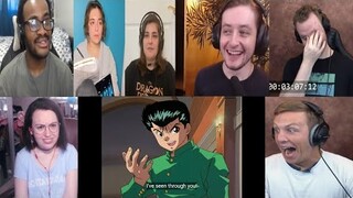 YU YU HAKUSHO EPISODE 24 REACTION MASHUP!!