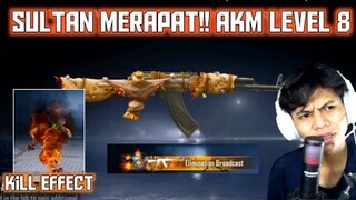 Gak Ada Obat Skinnya! Sampai Level 8 AKM Wandering Tyrant | PUBG MOBILE