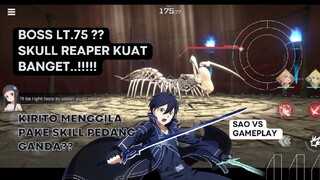 Skull Reaper lt.75 Aincrad !!! Mari kita Taklukan..!!Game Sword art Online Variant Showdown