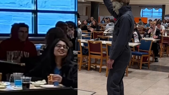 Supernatural incident in university cafeteria