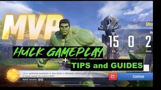 Marvel Super War: HULK Gameplay| Tips and Guide