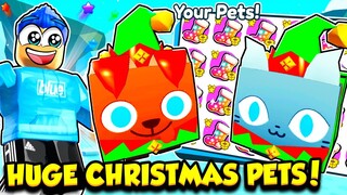 I Got The HUGE CHRISTMAS PETS In Pet Simulator X!