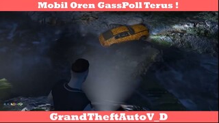 Mobil Oren GasPoll Terus sampe nabrak tebing !