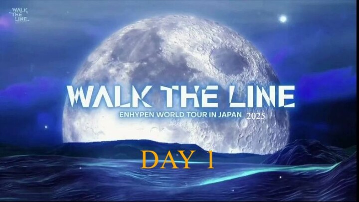 'Day 1' ENHYPEN WORLD TOUR  WALK THE LINE in OSAKA  [2025.01.25]