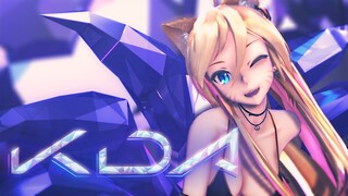 【MMD KPOP】POP/ STARS【Tda式Lily (Ahri ver.)】