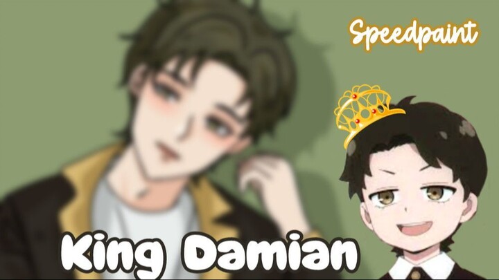 Damian Gak Kalah Tampan Ketika versi Dewasa 😳 | Speedpaint
