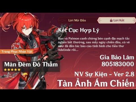 GENSHIN 2.8 | Tàn Ảnh Ám Chiến - Lời Kết : Kết Cục Hợp Lý