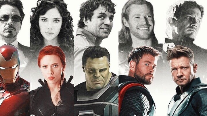 2019bilibili Remix Contest | Tribute to the six original Avengers on screen A6 | Tony.Cap.Thor.Bruce