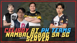 CELIBOY AT PH TEAMS NAMBALAGBAG SA SG SERVER