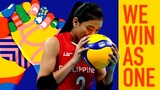 PHILIPPINES VS INDONESIA | 30TH SEA GAMES | WE WIN AS ONE | VOLLEYBALL | SET 1