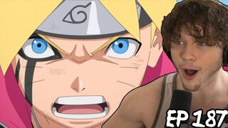 BORUTO'S KARMA ACTIVATES! || KONOHAMARU VS KOJI! || Boruto Episode 187 Reaction