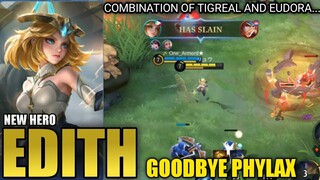 New Hero Edith is Ready!! (Coming This December) Edith Gameplay and Build - Mobile Legends