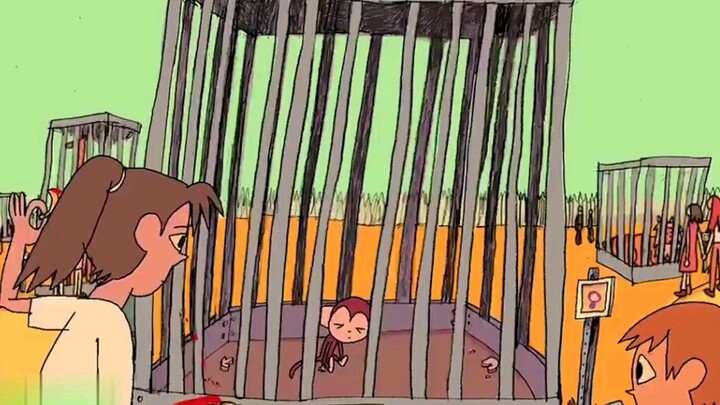 Belum pernah melihat monyet yang begitu pintar lolos dari penjara hanya dengan sebotol saus tomat
