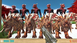 50 Infernals vs Me. Animal Revolt Battle Simulator ARBS