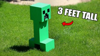 I Made a Real Life Minecraft Creeper