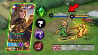 TRY THIS SHIELD BUG ITEM FOR LANCELOT! ( ANTI BURST! )