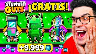 100% DESBLOQUEADAS *SKINS ESPECIALES* GRATIS en STUMBLE GUYS!