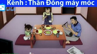 Chuyến tàu đầu tiên Conan đi chơi với bố con Ran #anime