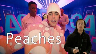 【大叔吃屁！不，屁吃！Ray叔翻唱比伯《Peaches》- Justin Bieber/Daniel Caesar/Giveon】