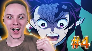 YOU'VE MADE HIM ANGRY!! | Demon Slayer: Mugen Train Arc Episode 4 REACTION/REVIEW!