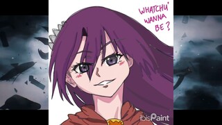 Gambar Fanart karakter dari Shangri-la Frontier - Towa Amane Arthur Pencilgon ~ erudrawing