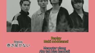 REPLAY -DISH// Lirik kanji/romanji Sub Indonesia