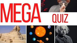 100 QUESTION MEGA QUIZ | The best 100 general knowledge trivia questions from my first 50 videos.