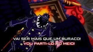 King (One Piece)MOD EDIT- Vou Parti-lo  Ao Meio!