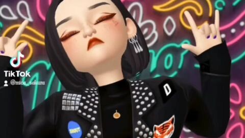 Cover dance video of kpop using Zepeto