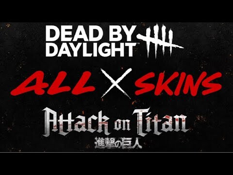 Attack on Titan x Dead by Daylight Collection! | NEW UPDATE