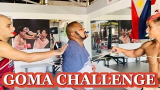 GOMA CHALLENGE NALANG DAMI NYONG DRAMA @Boss Bullet Ang Bumangga Giba @Kiko Matos @Mr. Mainit