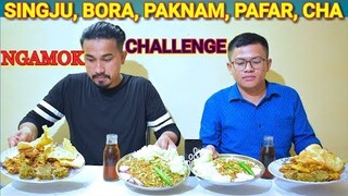 Manipur traditional (ngamok) EATING CHALLENGE Manipuri || NGAMOK chaba hanba thuba tanaba