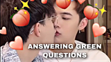 【Eng Sub】Jiahua และ Jiaxin ตอบคำถามสีเขียว (คู่รักเกย์) baeeesome