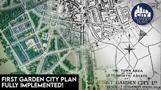 Building the First Garden City using 98 YEAR OLD PLANS in Cities Skylines