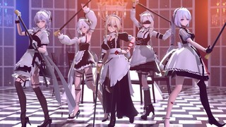 [MMD] สาวเมดทั้ง 5 โชว์สเต็ปเพลง Becoming Potatoes