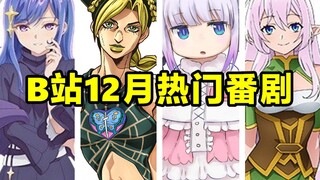 2021年12月B站番剧单集播放TOP15！国王跌到第二【数据排行】