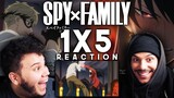 Spy x Family Episode 5 REACTION | WILL THEY PASS OR FAIL?