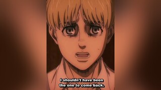 nooo Armin :( arminarlert armin mikasaackerman mikasa attackontitanseason4 aot snk viral foryou fyp