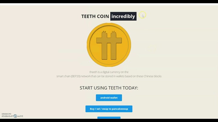 NEW PROJECT ALERT | TEETH TOKEN