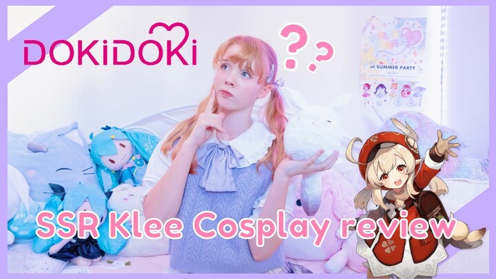 Dokidoki SSR Klee cosplay | Review & try on!