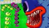 Plants vs Zombies + Poppy play time Animation + Cherry Bomb Compilation