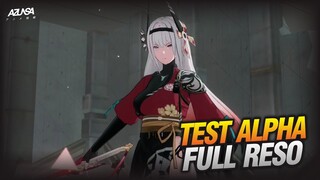 【Punishing: Gray Raven】TEST ALPHA FULL RESO SKILL?