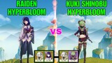 C0 Raiden vs Kuki ! Best HyperBloom Team For C0 Nahida!! [Genshin Impact]