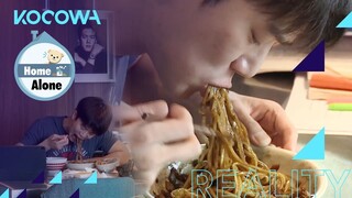 Ha Seok Jin has left over jjajangmyeon and jjamppong [Home Alone Ep 365]