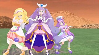 【MMDプリキュア】キュアマジェスティ＆キュアフィナーレ＆キュアコーラルでアフターナイト ワンダーランド