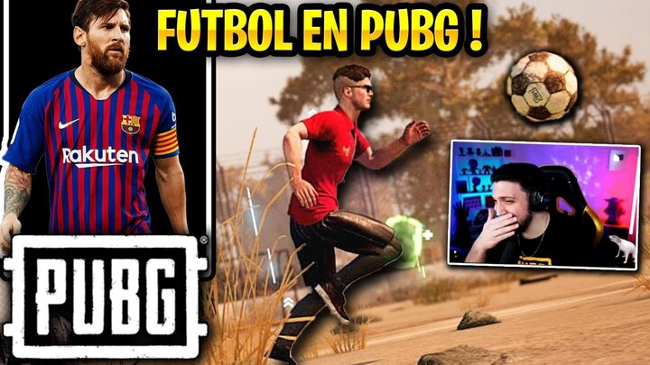 SOY MESSI en el NUEVO MODO FUTBOL en PUBG!! - NECESITO ESTE MODO en PUBG MOBILE!